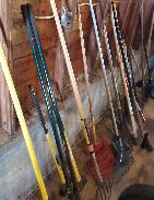 New Wood Handle Lawn Tools