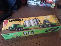 AMT Lowboy Drop Deck Trailer Model Kit