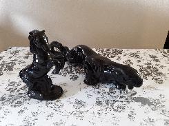 Panther & Horse Figures