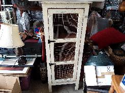 Tall Wooden Pie Safe