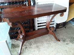Empire Style Inlay Console Stand