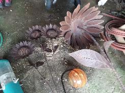 Iron Lawn Art