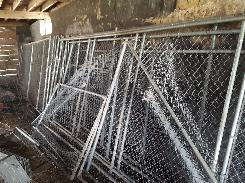 Chain Link Paneled Dog Runs