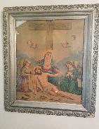 Jesus & Mary Sacred Heart Litho