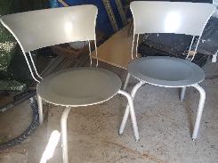 Metal Cafe Chairs