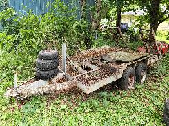 1993 Heavy Duty 16' Equipment Trailer