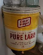 Oscar Mayer Bulk Lard Tin