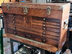 Oak Machinist Tool Chest