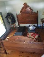 Victorian High Back Bed