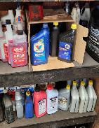 Cases of New Motor Oil