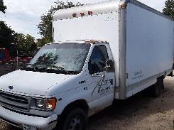 1997 Ford E350 Box Van Truck