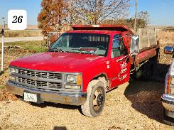 1997 Chevy C3500 Cheyenne Dump Truck
