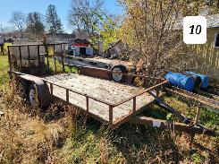 2006 Ja-Mar Tandem Axle Equipment Trailer