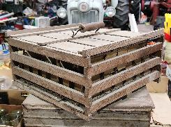 Wooden Egg Crate Carrier