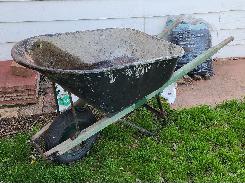 Contractor's Steel Wheelbarrow