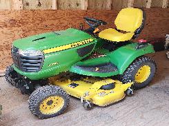 John Deere X758 AWD Lawn Tractor