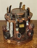 Old Smoking Pipe Collection & Humidor