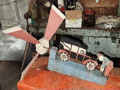 Wooden Whirly Gigs
