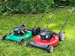 Yard Machines 21 Hi Wheel Push Mower