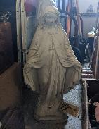 Madonna Concrete Lawn Statues