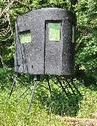 Banks Stump II Black Hunting Blind