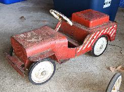 Structo Jeep Pedal Car
