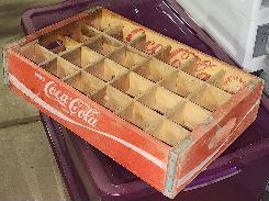 Coke & 7-Up Wooden Crates