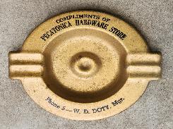 Pecatonica Hardware, W. Doty Metal Ash Tray