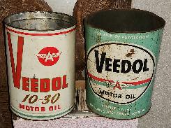 Old Oil Containers & Cans