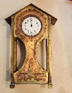 New Haven Brass & Copper Case Clock
