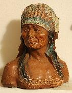 *Chief Watta Pop Indian Chief Counter Sucker Display