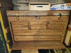 Oak Machinist Tool Box