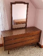 Mid-Century Walnut Chest & Dresser