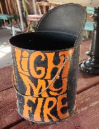 1970's Metal Ash Bucket