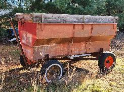 Red Steel Flare Box Wagon