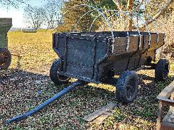 Wooden Flare Box Wagons on Gear