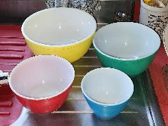 Pyrex Mixing Bowls