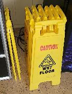 Rubbermaid Caution Signs