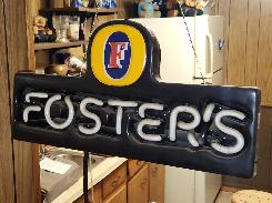 Fosters Lighted Sign
