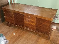 Walnut Deco Cedar Chest