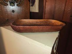 Primitive Hand Hewn Dough Trough