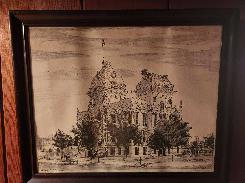 Signed Artist Proof- Winnebago County Courthouse, Circa 1890