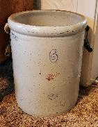 Redwing 6 Gallon Bail Handle Stoneware Crock