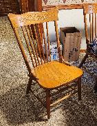 Winnebago Town Hall Original Oak Chairs