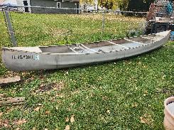 Aluminum 17' Canoe