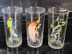 Painted Jelly Glasses
