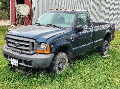 1999 Ford F250 XL Super Duty 4x4 Pickup Truck