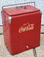 Vintage Coca-Cola Embossed Cooler