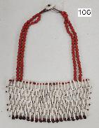 Vintage Native American Hairpipe Bone Breast Plate