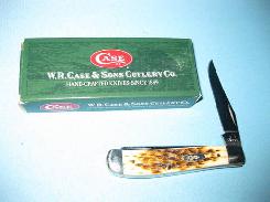 Case Amber Trapper 2-Blade Pocket Knife